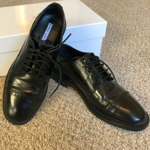 & Other Stories Black Lace-up Oxford Shoes Size 6.5